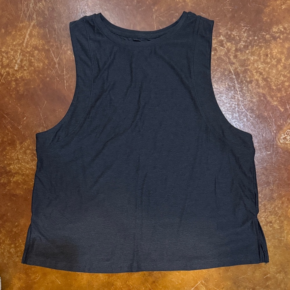 Women's Charcoal Sleeveless Tank Top